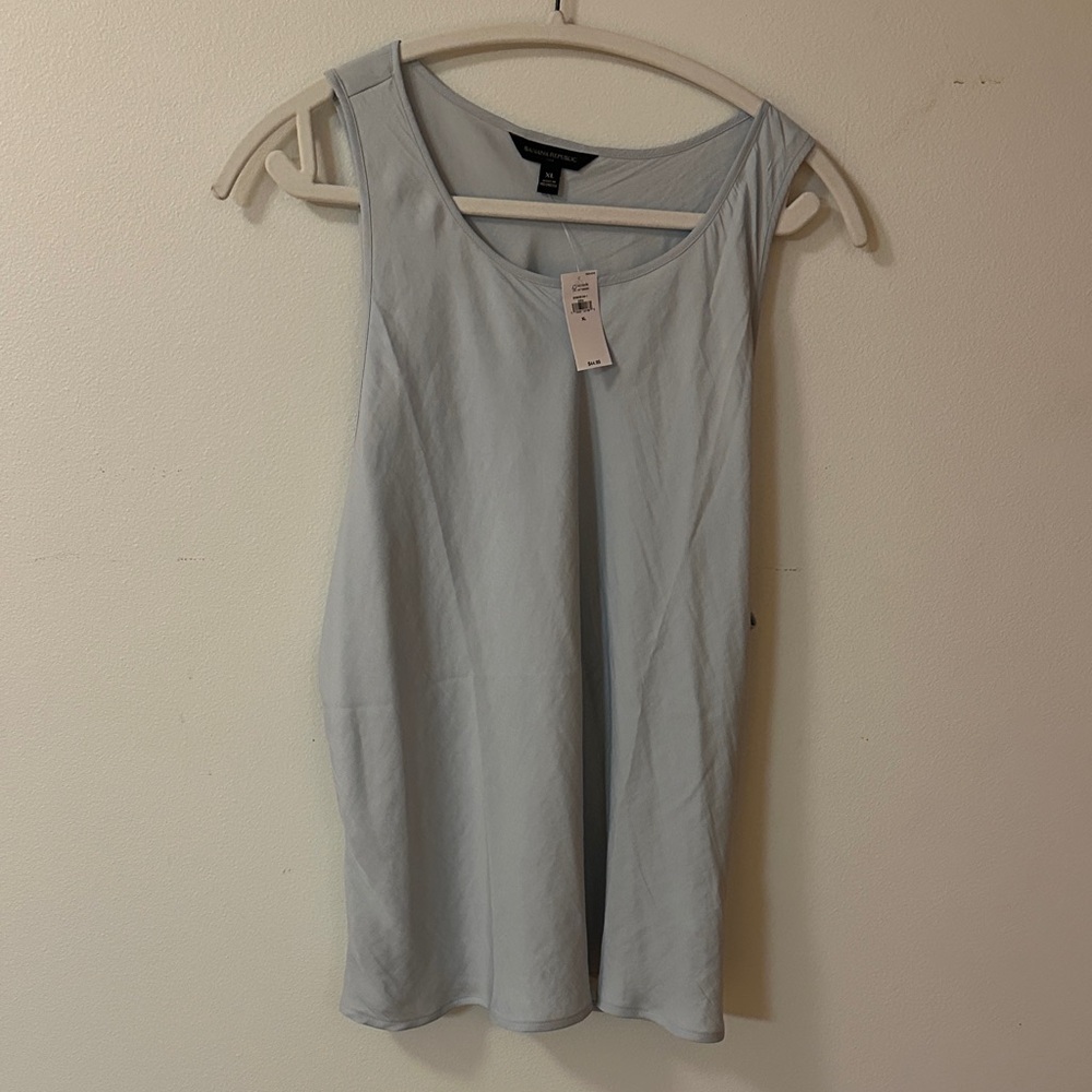 Banana Republic Soft Blue Tank Top